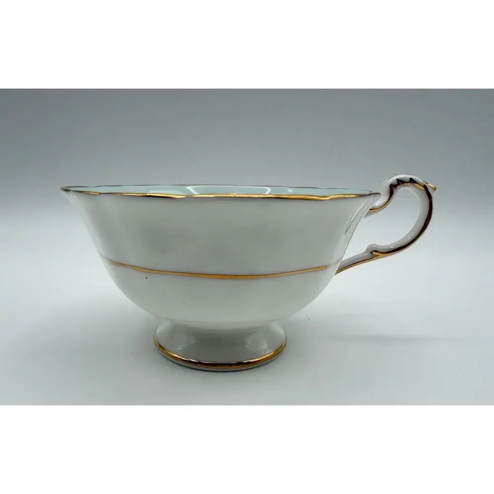 Paragon Fine Bone China Teacup & Saucer St. Lawrence Seaway Canada 1959 Vintage